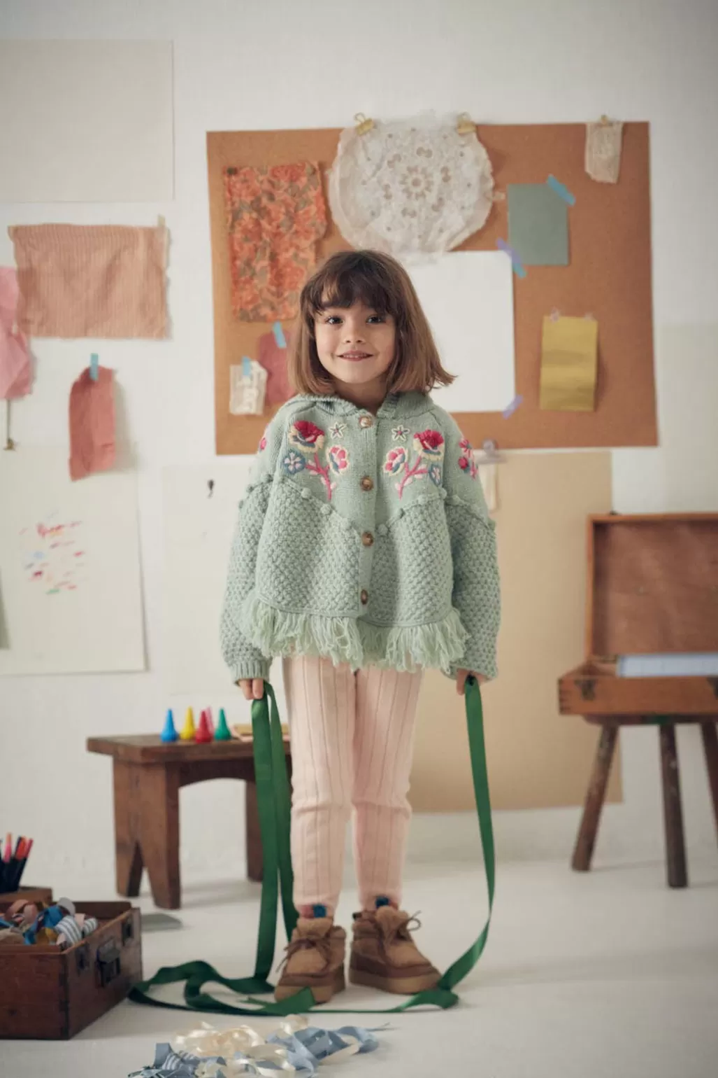 Louise Misha Cape Clara Sauge Cheap