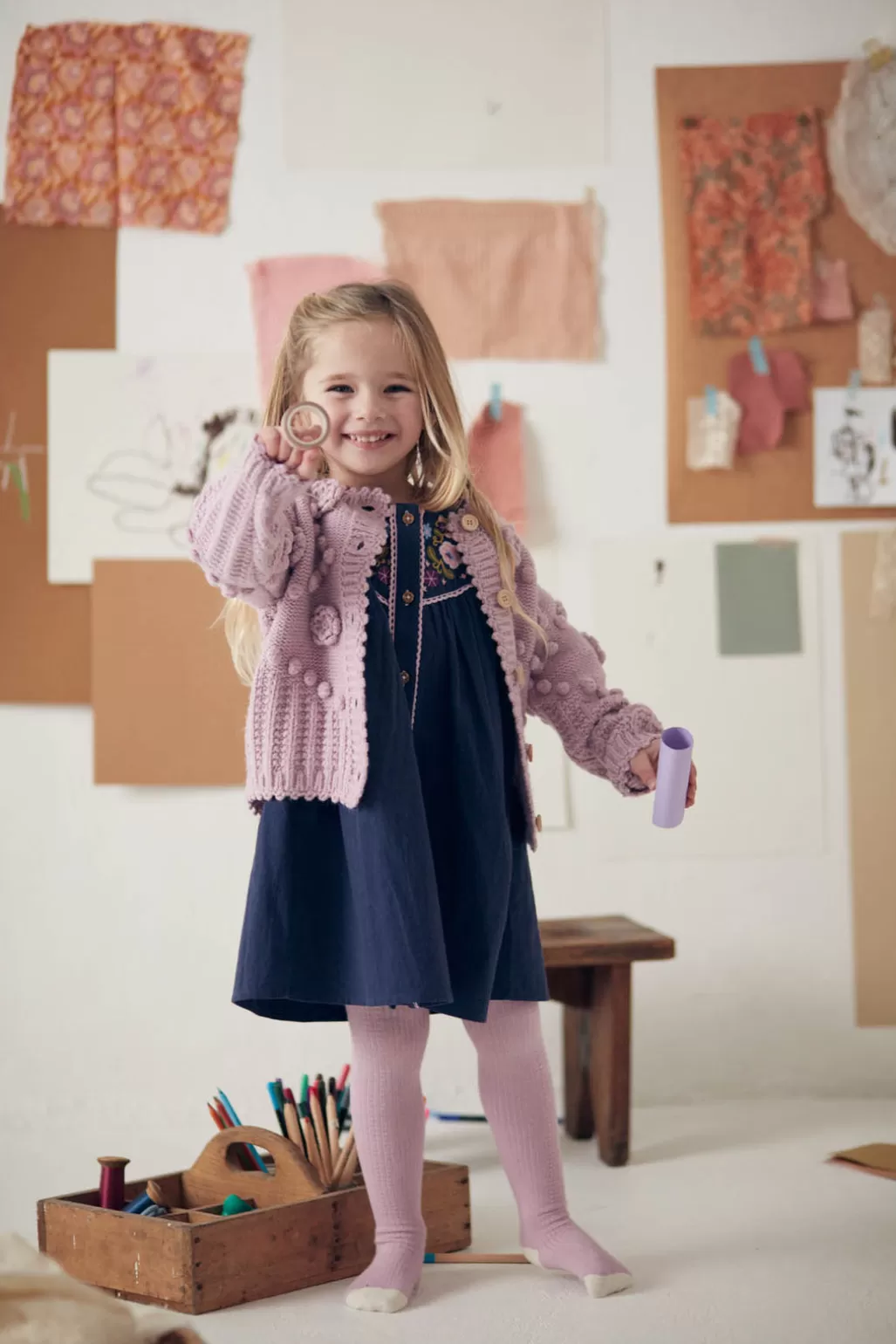 Louise Misha Cardigan Sandy Parme Flash Sale