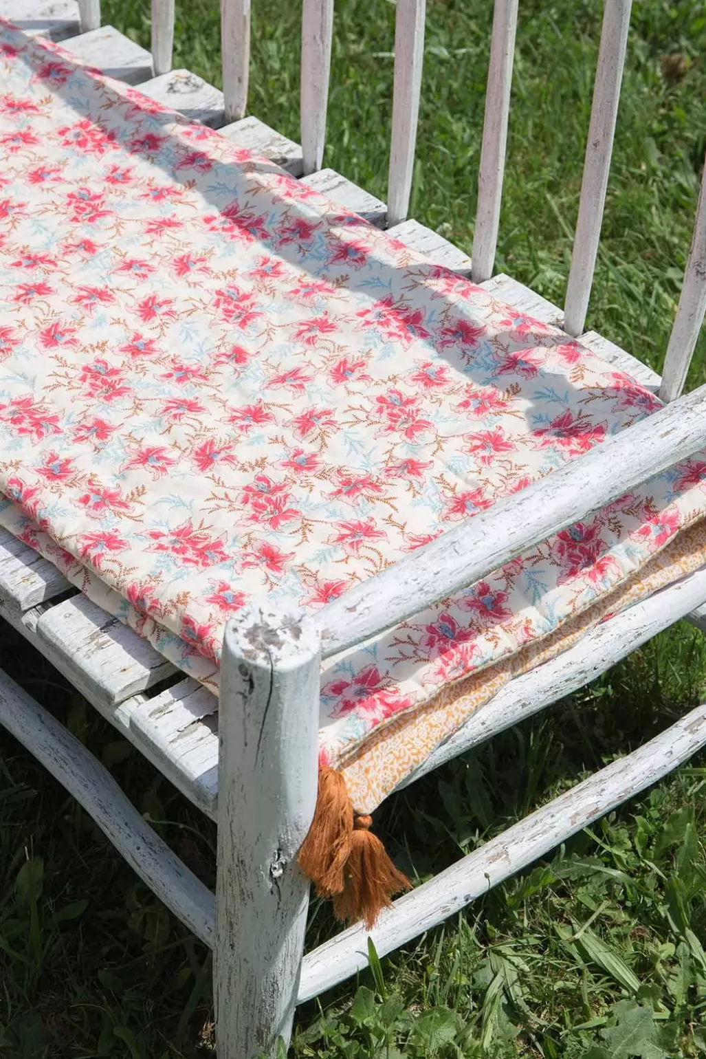 Louise Misha Plaid Enoha Raspberry Flowers Flash Sale