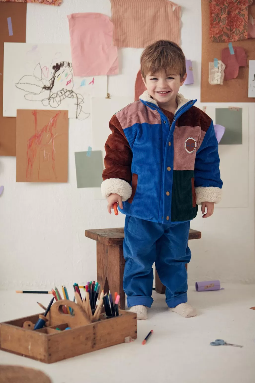 Louise Misha Veste Anson Work Blue Fashion